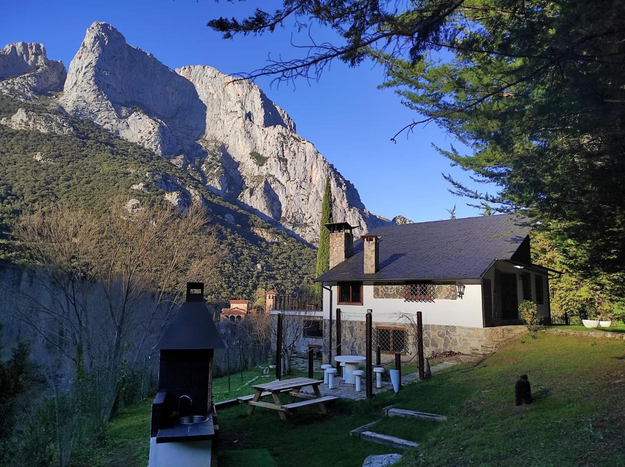 El Chalet De La Poza - Rio, Barbacoa, Wifi, Zona De Trabajo, Vistas. Lebena Exterior foto